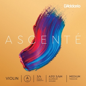 Струна для скрипки D'Addario A312 3/4M Ascenté Violin A String