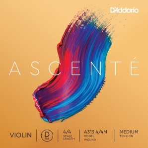 Струна для скрипки D'Addario A313 4/4M Ascenté Violin D String