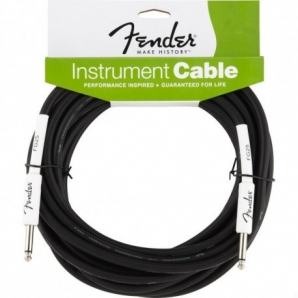 Инструментальный кабель Fender Performance Instrument Cable 6 m BK