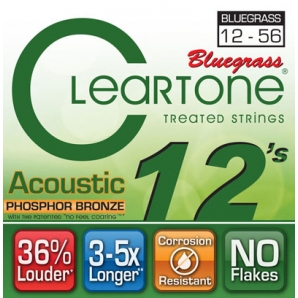 Струны для акустической гитары Cleartone 7423 Phosphor Bronze Bluegrass (.12-.56)