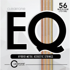 Струны для акустической гитары Cleartone 7813 EQ Hybrid Metal Acoustic Medium (.13-.56)
