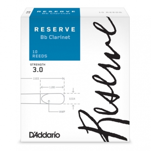 Трости D'Addario DCR1030 Reserve Bb Clarinet #3.0 (10 шт.)