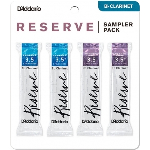 Трости D'Addario DRS-C35 Reserve Bb Clarinet Reed Sampler Pack #3.5/3.5+