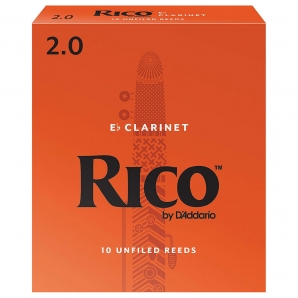 Трости D'Addario RBA1020 Rico by D'Addario Eb Clarinet #2.0 (10 шт.)