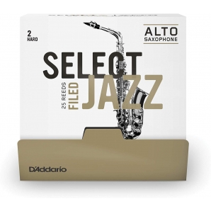 Трости D'Addario RSF01ASX2H-B25 Select Jazz by D'Addario Alto Sax #2H (25 шт.)