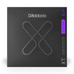 Струны для электрогитары D'Addario XTE1149 XT Medium Blues-Jazz Rock (6 струн .11-.49)