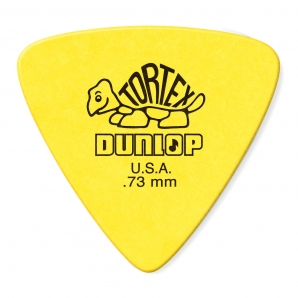 Набор медиаторов Dunlop 431P.73 Tortex Triangle Pick 0.73 (6 шт.)