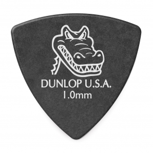 Набор медиаторов Dunlop 572P1.0 Gator Grip Small Triangle Pick 1.0 (6 шт.)