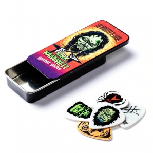 Набор медиаторов Dunlop KH01T088 Kirk Hammett Signature Pick Tin 0.88 (6 шт.)