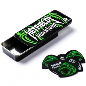 Набор медиаторов Dunlop PH112T1.14 Hetfield's Black Fang Pick Tin 1.14 (6 шт.)