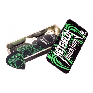 Набор медиаторов Dunlop PH112T.94 Hetfield's Black Fang Pick Tin 0.94 (6 шт.)