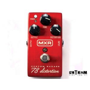 Педаль эффектов Dunlop M78 MXR Custom Badass '78 Distortion