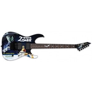 Электрогитара ESP LTD KH-WZ White Zombie Black