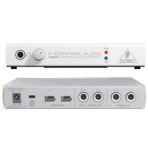 FireWire аудиоинтерфейс Behringer FCA202 F-Control Audio