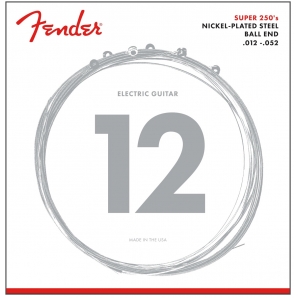 Струны для электрогитары Fender 250H Nickel-Plated Steel Strings (.12-.52)