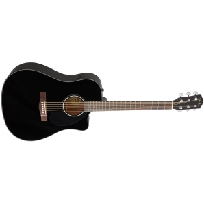 Электроакустическая гитара Fender CD-60SCE (BK)