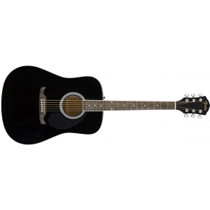 Акустическая гитара Fender FA-125 Black