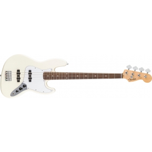 Бас гітара Fender Standard Jazz Bass LRL Olympic White