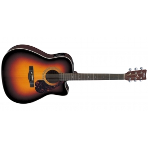 Електроакустична гітара Yamaha FX370C Tobacco Brown Sunburst