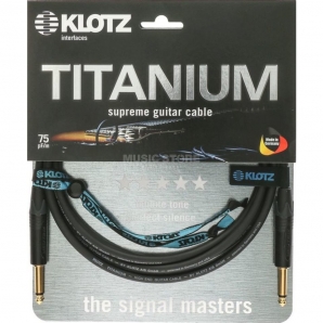 Инструментальный кабель Klotz TI-0300PP Titanium Instrument Cable 3 m