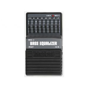 Бас гитарная педаль Arion MEQ-2 Bass Graphic Equalizer