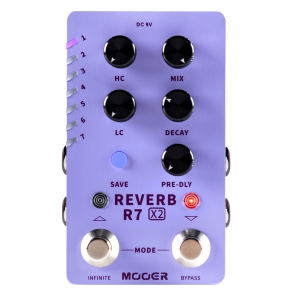 Педаль ефектів Mooer R7 X2 Reverb