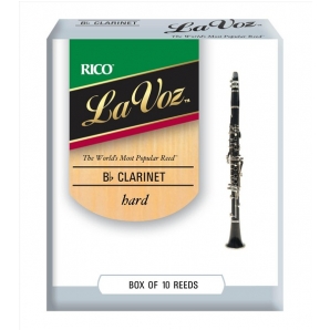 Трости Rico RCC10HD La Voz Bb Clarinet Hard (10 шт.)