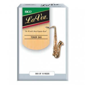 Трости Rico RKC10MS La Voz Tenor Sax Medium-Soft (10 шт.)