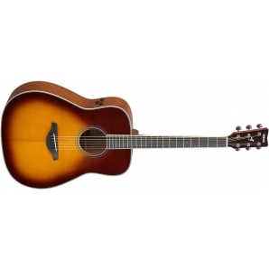 Электроакустическая гитара Yamaha FG-TA TransAcoustic Brown Sunburst