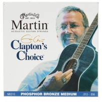 Струны для акустической гитары Martin MEC13 Clapton's Choice 92/8 Phosphor Bronze Medium (.013-.056)