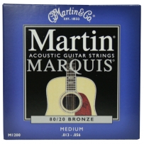 Струны для акустической гитары Martin M1200 Marquis 80/20 Bronze Medium (.013-.056)