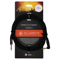Інструментальний кабель Clarity JACK-JACK(R)-B-G/3m