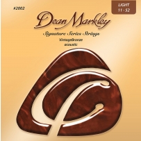 Струны для акустической гитары Dean Markley 2002 Vintage Bronze Light (.11-.52)