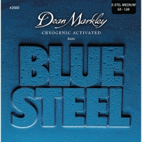 Струны для бас гитары Dean Markley 2680 BlueSteel Bass MED5 (.050 - .128)