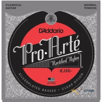 Струны для классической гитары D'Addario EJ30 Rectified Classics Normal Tension