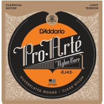 Струны для классической гитары D'Addario EJ43 Pro-Arte Normal Tension
