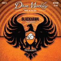 Струны для акустической гитары Dean Markley 8013 BlackHawk Phosphor Bronze Medium (.13-.56)