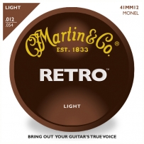 Струны для акустической гитары Martin MM12 Retro Light (.012-.054)