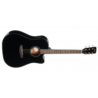Електроакустична гітара Cort Earth 60CE Black Gloss