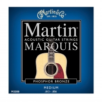 Струны для акустической гитары Martin M-2200 Marquis 92/8 Phosphor Bronze Medium (.013-.056)