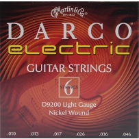 Струны для электрогитары Martin D9200 Electric Light (6 струн .010-.046)