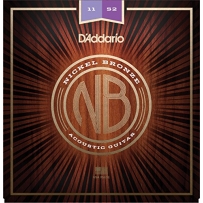 Струны для акустической гитары D'Addario NB1152 Nickel Bronze Custom Light (.11-.52)