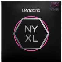 Струны для бас гитары D'Addario NYXL32130SL Bass Reg Light 6 (.32 - .130)