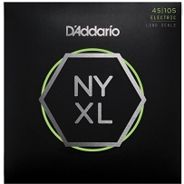 Струны для бас гитары D'Addario NYXL45105 Bass Light Top / Med Bottom 4 (.45 - .105)