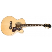 Электроакустическая гитара Epiphone EJ-200CE (NAT)