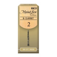 Трости Rico RMLP5BCL200 Mitchell Lurie Premium Bb Clarinet #2.0 (5 шт.)