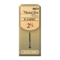 Трости Rico RMLP5BCL250 Mitchell Lurie Premium Bb Clarinet #2.5 (5 шт.)