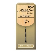 Трости Rico RMLP5BCL350 Mitchell Lurie Premium Bb Clarinet #3.5 (5 шт.)