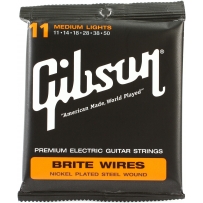 Струны для электрогитары Gibson SEG-700ML Brite Wires Medium Light (6 струн .011-.050)