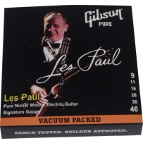 Струны для электрогитары Gibson SEG-LPS Les Paul Electric (6 струн .009-.046)